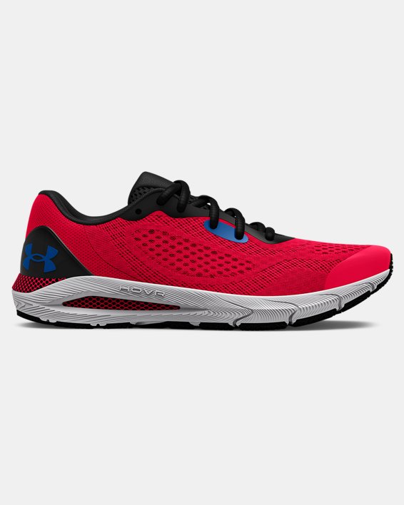 Boys' Grade School UA HOVR™ Sonic 5 Running Shoes, Red, pdpMainDesktop image number 0